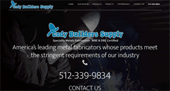 Desktop Screenshot of codybuilderssupply.com