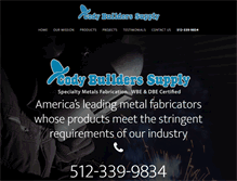 Tablet Screenshot of codybuilderssupply.com